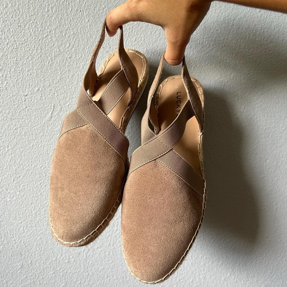 Lucky Brand Tan Suede Espadrilles - Picture 7 of 8